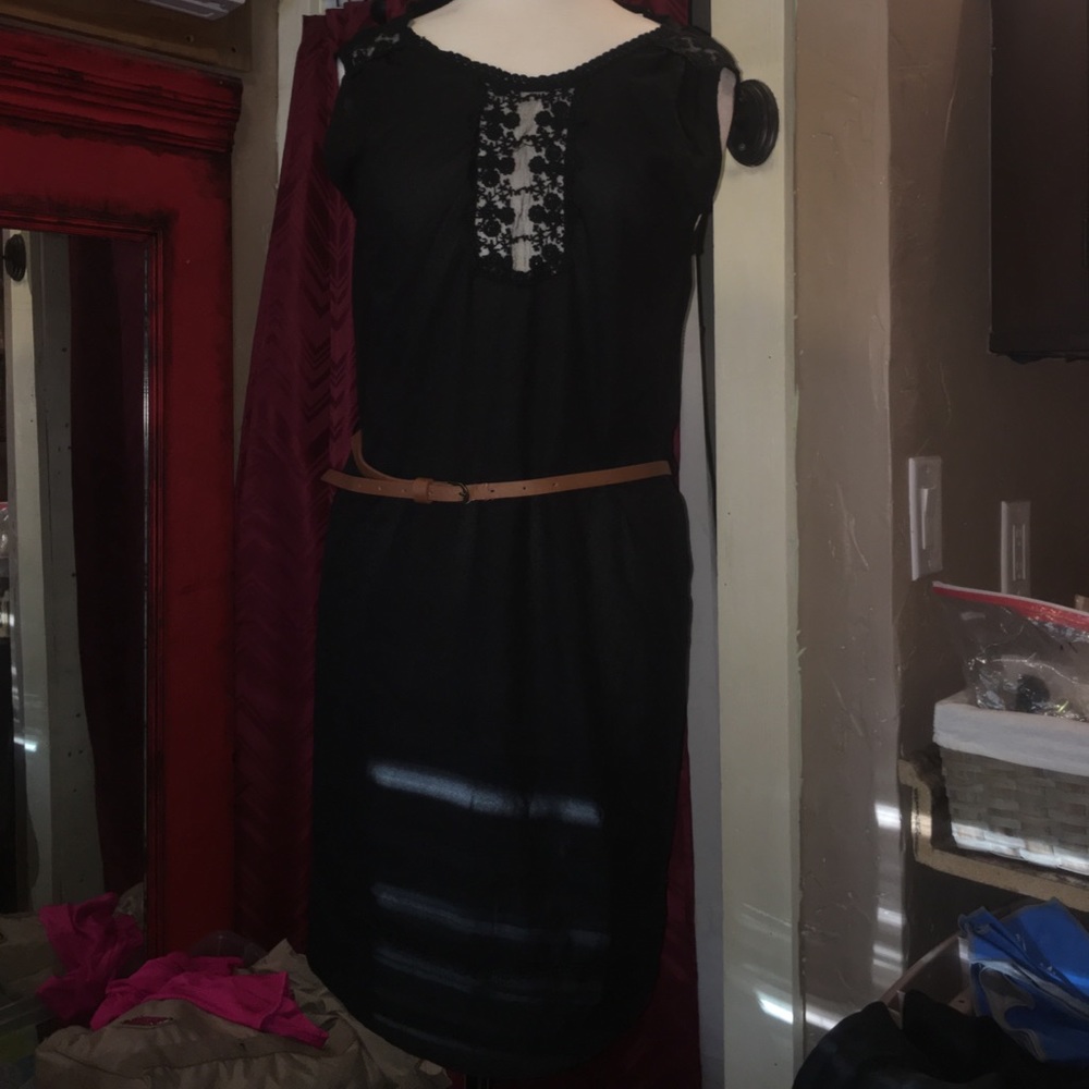 Umgee size Large Black dress NWT