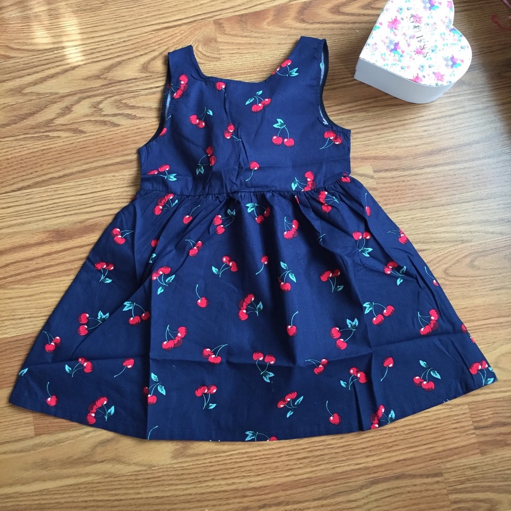 Cute Girl's Cherry Dress
