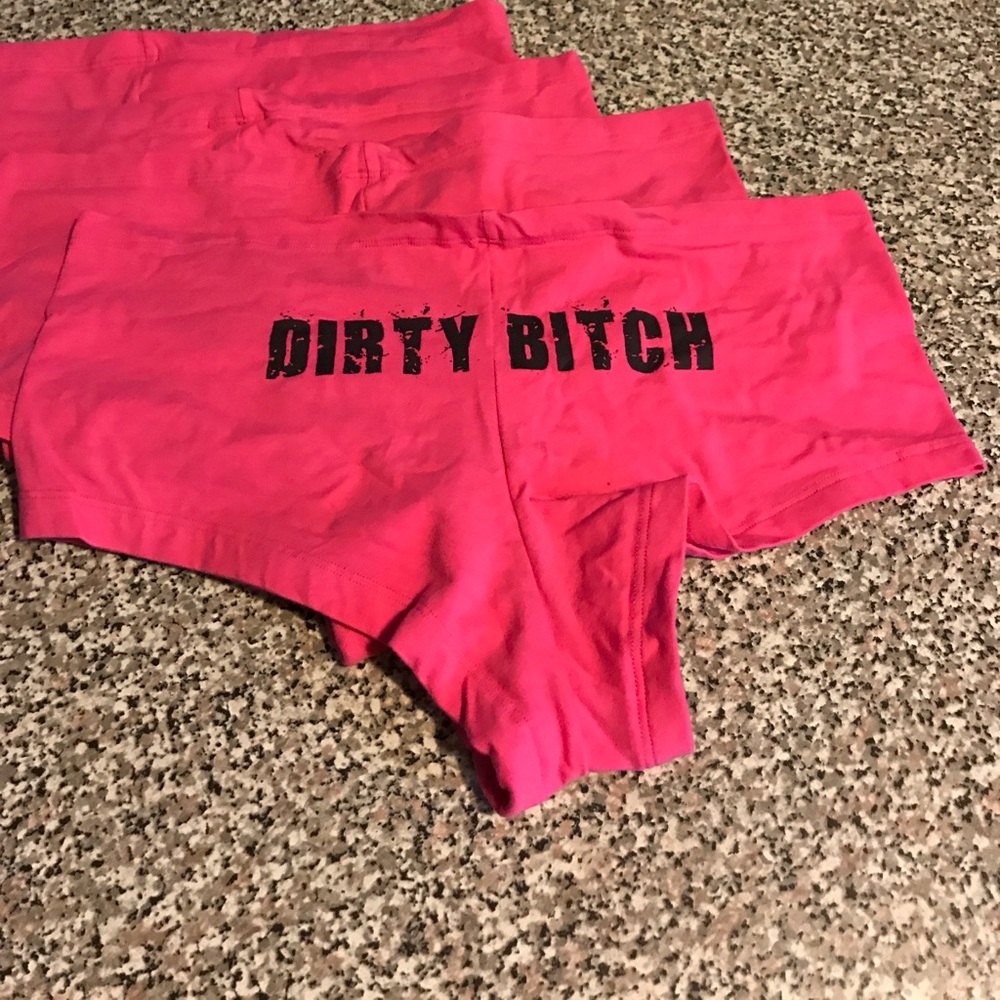 Dirty B!?($ boy shorts XL