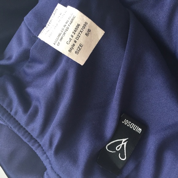 Windsor Indigo Satin Cocktail Dress - Picture 4 of 4