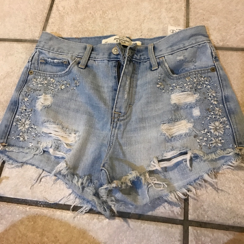 Abercrombie and Fitch Jean Shorts