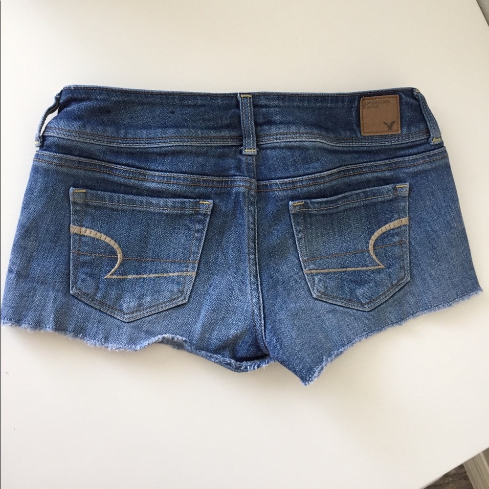 American Eagle denim stretch shorts