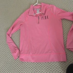 PINK Pullover, Quarter Zip