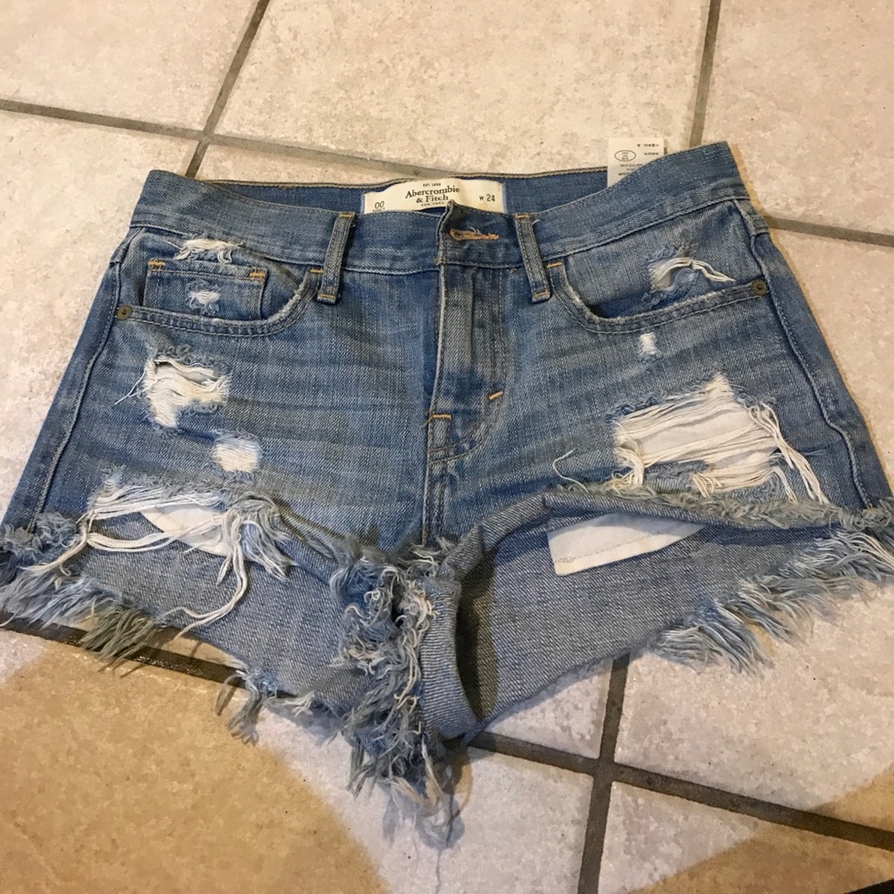 Abercrombie and Fitch Jean Shorts