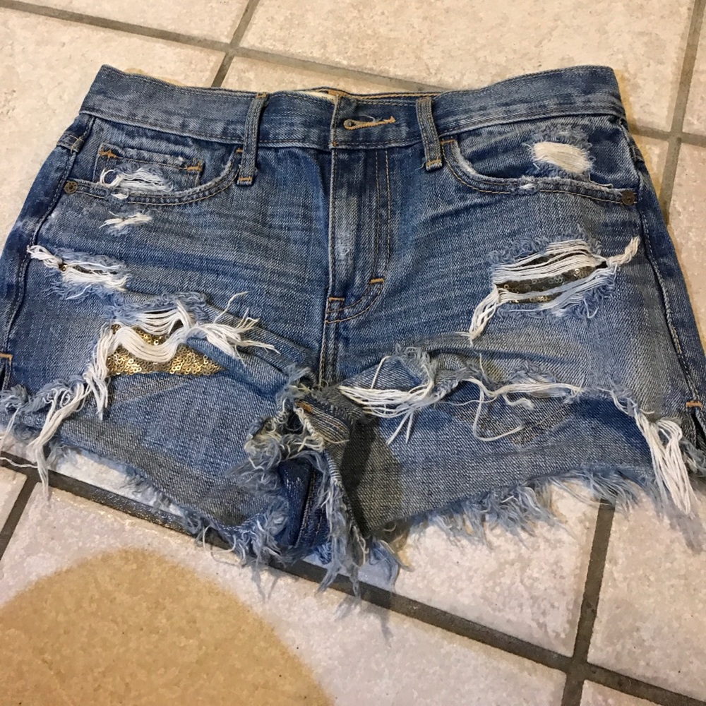 Abercrombie and Fitch Jean Shorts