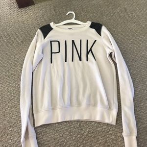Pink brand crew neck