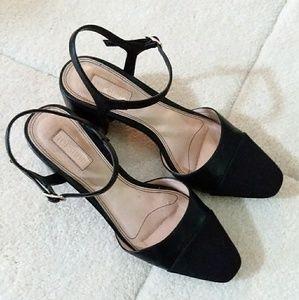 TOPSHOP W8.5 Black 2" heels, perfect condition