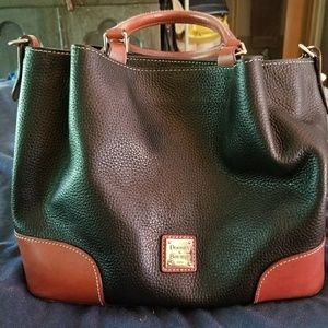 Dooney & Bourke Pebble Leather Brenna Satchel
