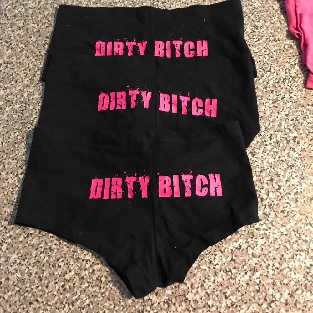 Dirty B!?($ Boy Shorts Large
