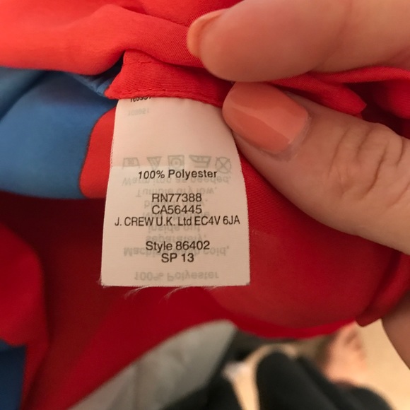 J. Crew top size xs worn once - Picture 5 of 6