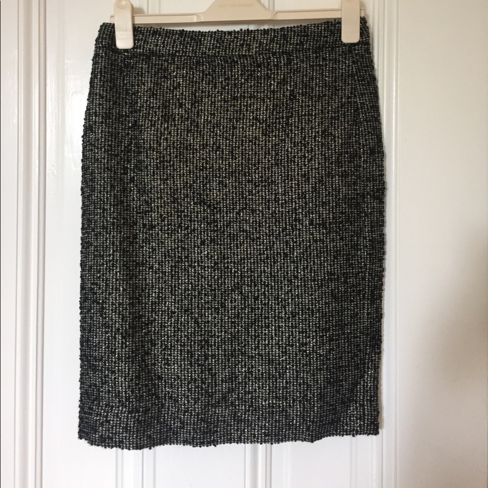 Woven wool skirt size 2 J.Crew