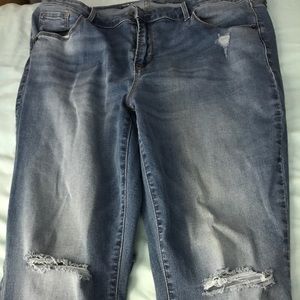 Old Navy Distressed Rockstar Jeans