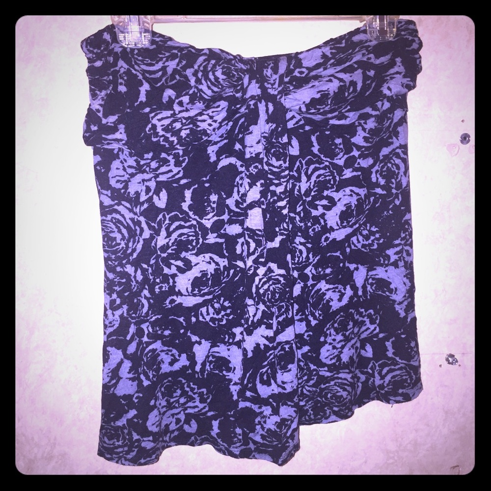 Strapless top!