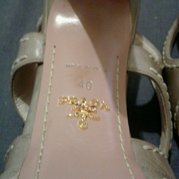 Gorgeous Prada Strappy Heels - Picture 3 of 5