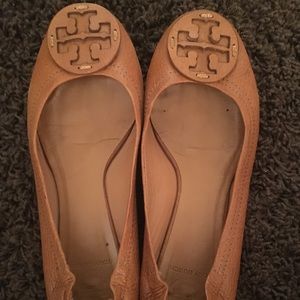 Tory Burch Tan Flats