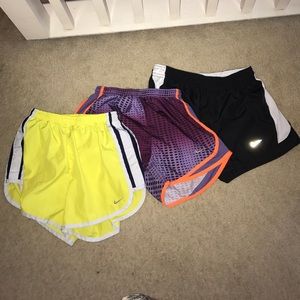 Nike running shorts bundle
