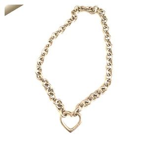 Authentic heart necklace from Tiffanys