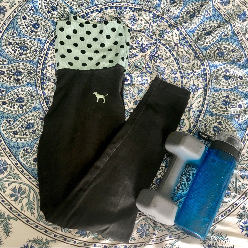 🙏🏼CHEAP VICTORIAS SECRET LEGGINGS TEAL POKLA