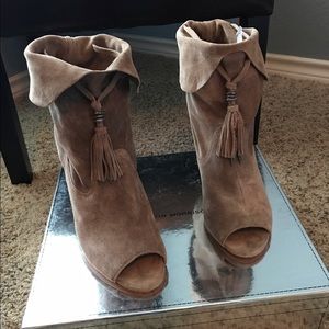 Beautiful soft suede booties