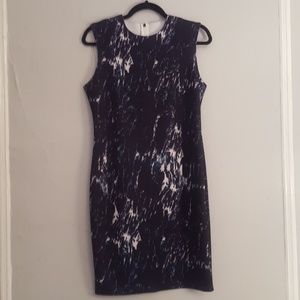 Neoprene cocktail dress