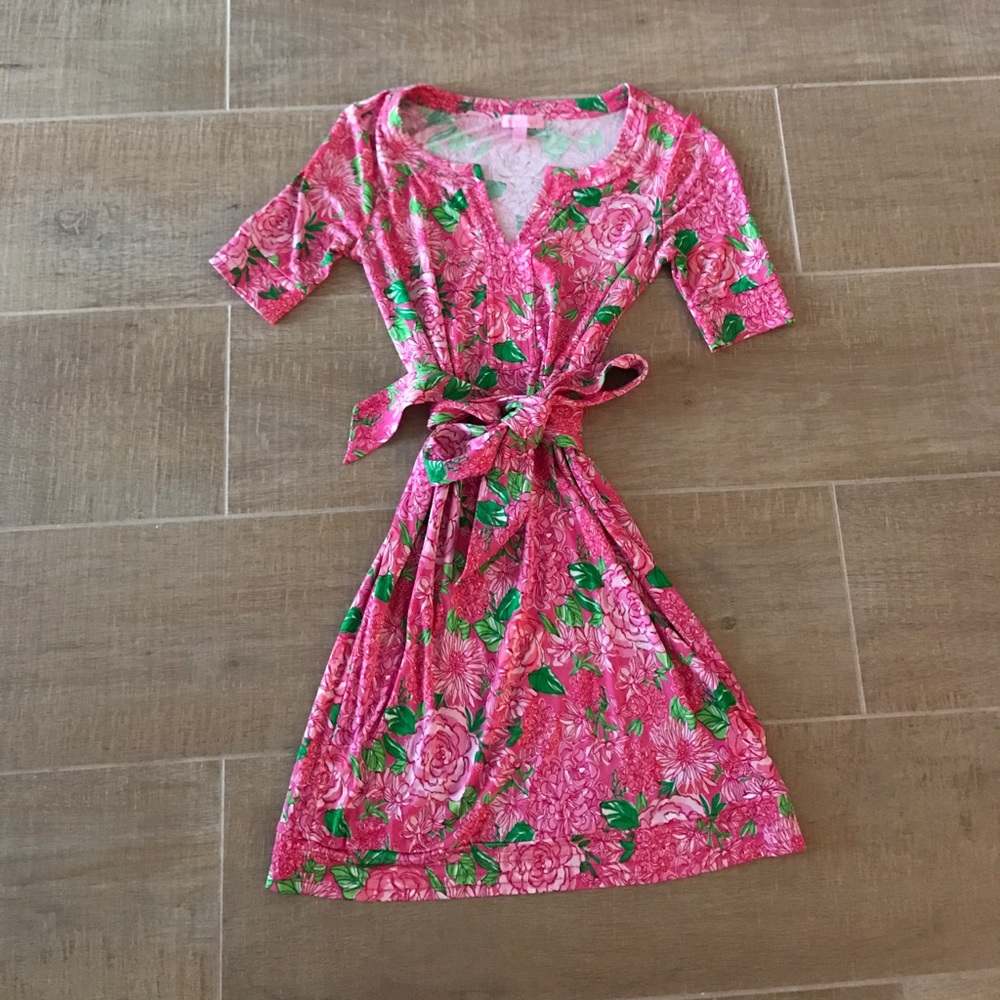Lilly Pulitzer Rose Print Dress