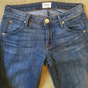Hudson Carly Mid-rise Straight Jeans size 24