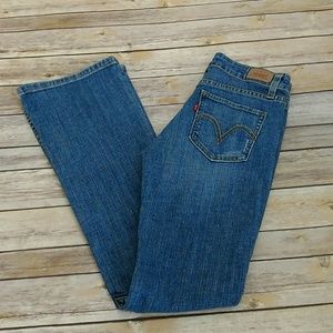Levi's 518 Super Low Jeans Sz 1