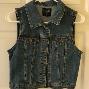 jean vest