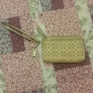 Coach wristlet