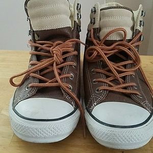 Converse Leather Hi-Top Sneakers