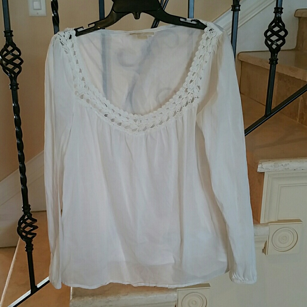 Michael Kors XL white  long sleeve