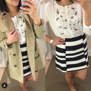 Loft white size XS blouse, as seen on blogger!