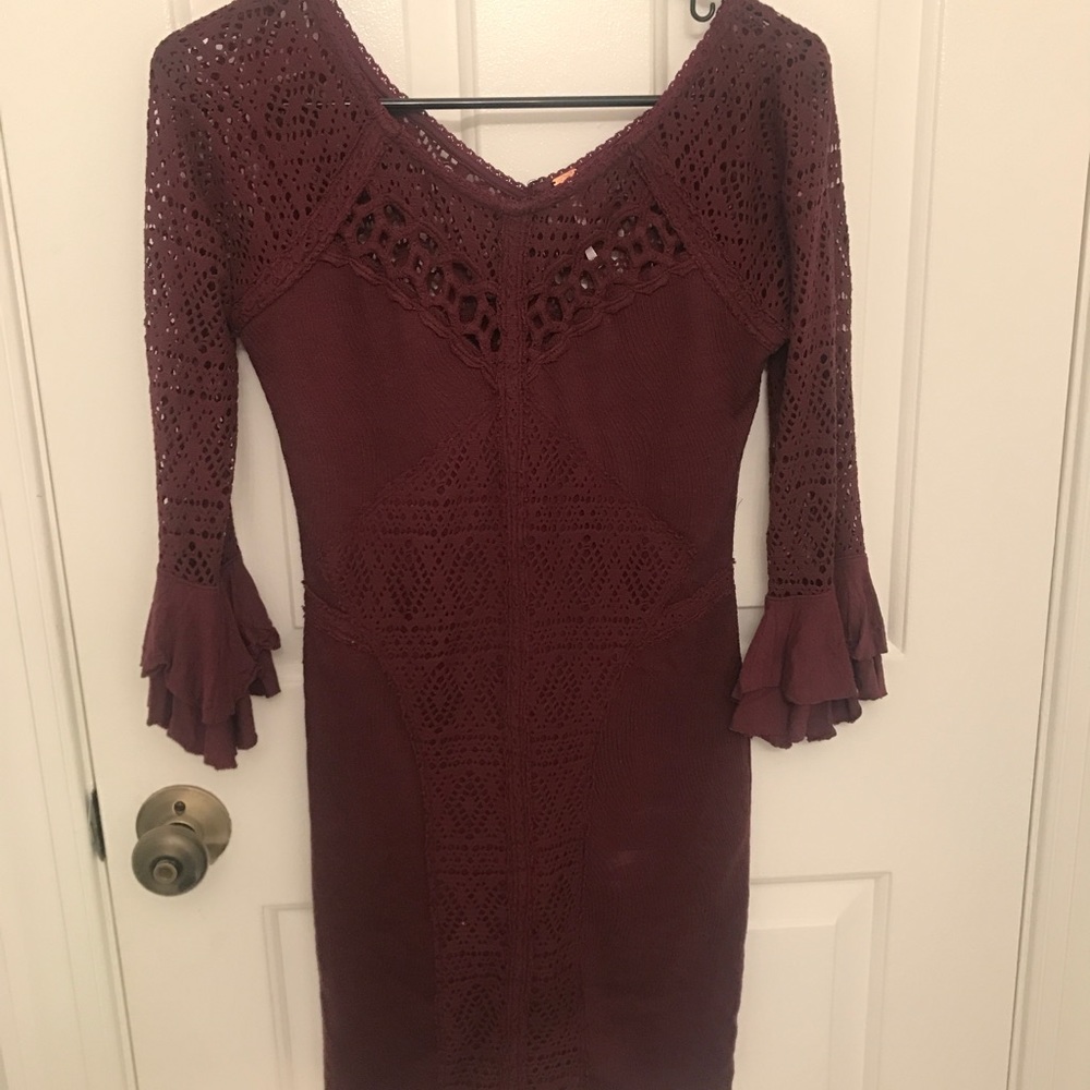 Gorgeous free people knit dress