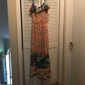 Floral maxi dress