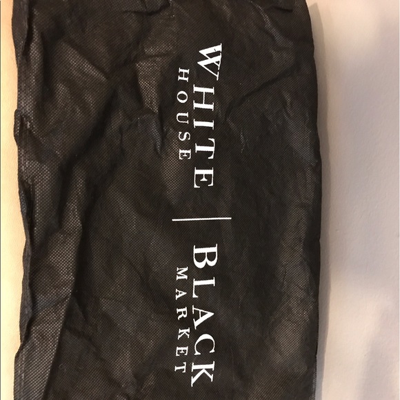 White House Black Market Satin Peep Toe Pumps - Picture 8 of 8