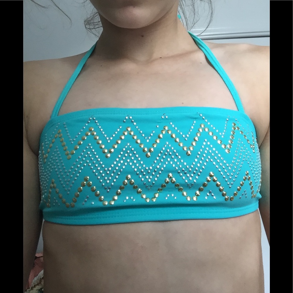 Girls Studded bikini top