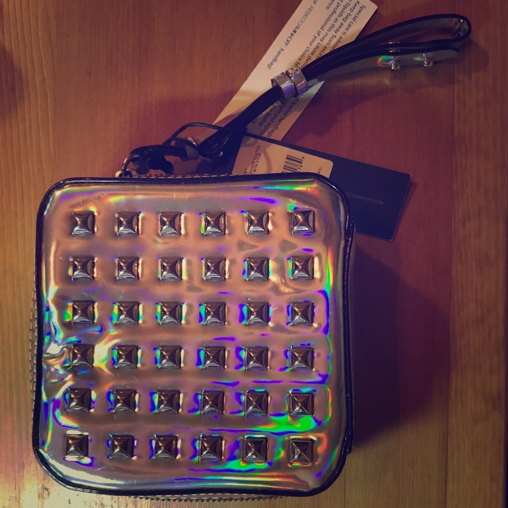 NWT REBECCA MINKOFF CLUTCH/TRAVEL BAG