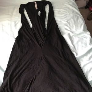 Lyss Loo Black Fashion Racer Back Tank