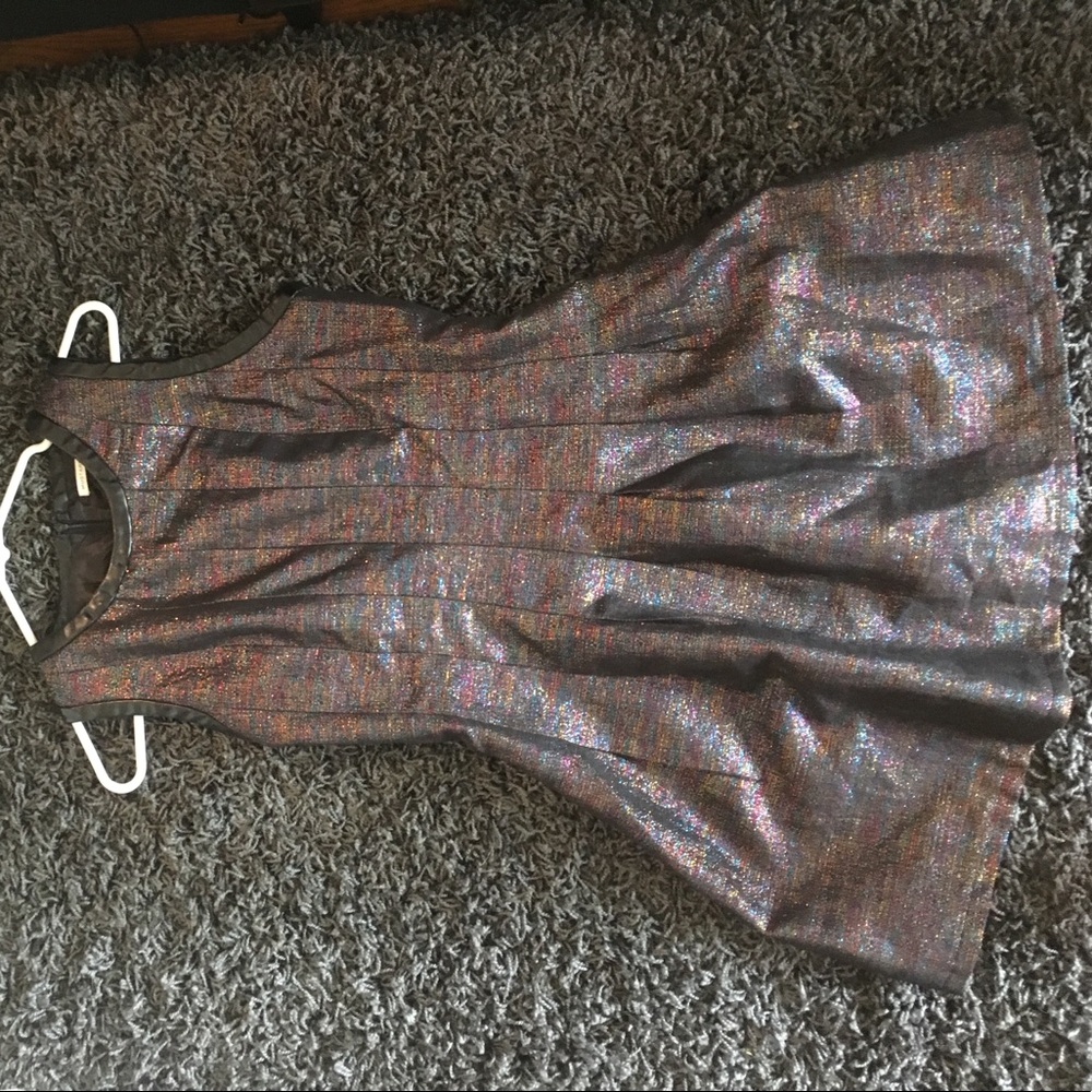Multi-Color Flare Dress