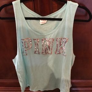 Pink/Victoria Secret tank top