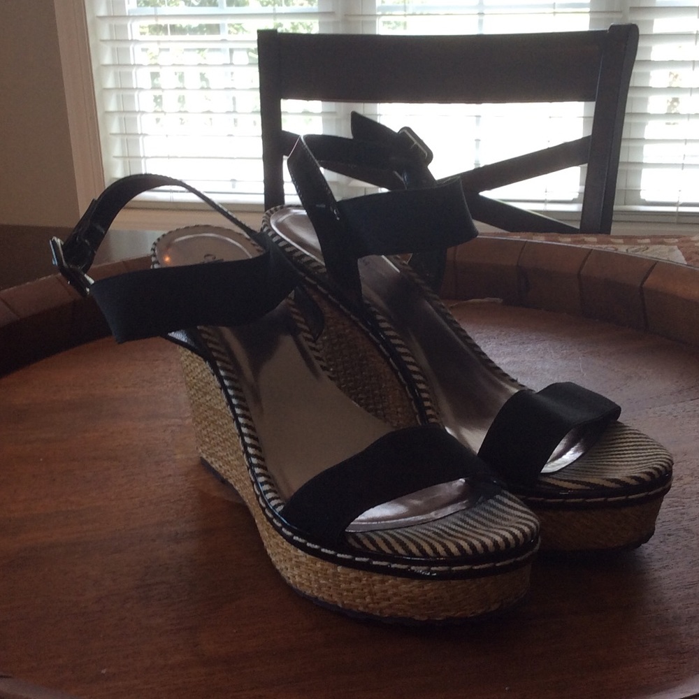 Wedge sandals by Charles by Charles David.