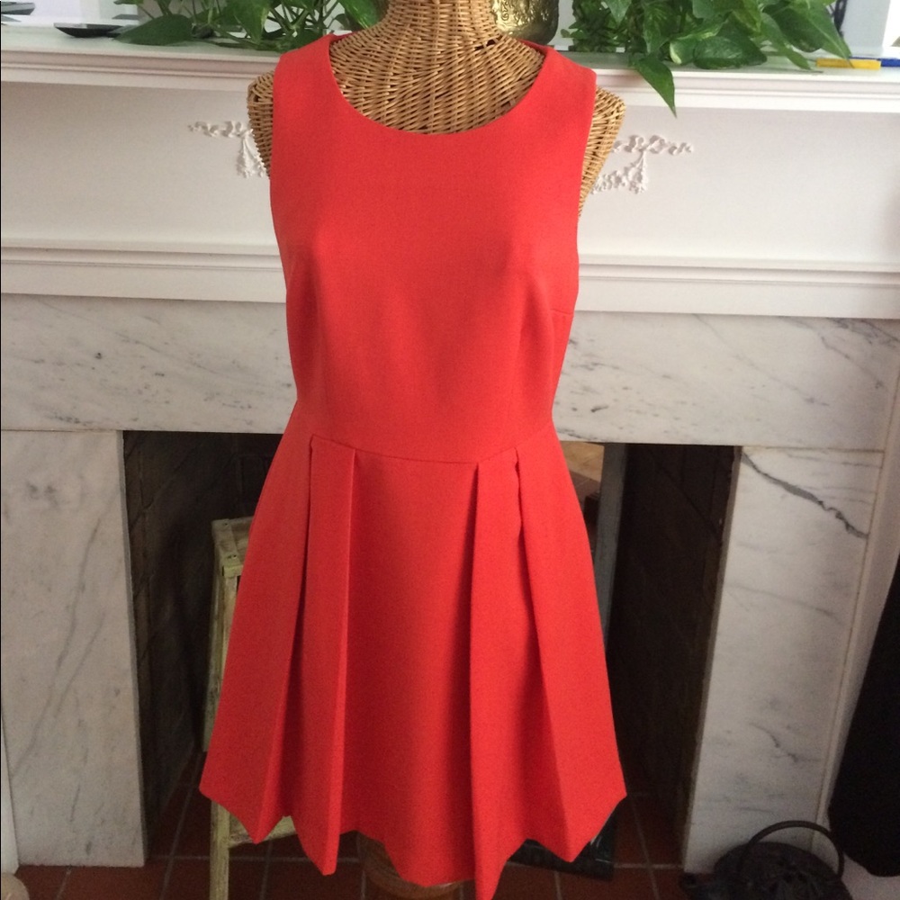 Forever 21 Sleeveless Orange Dress S