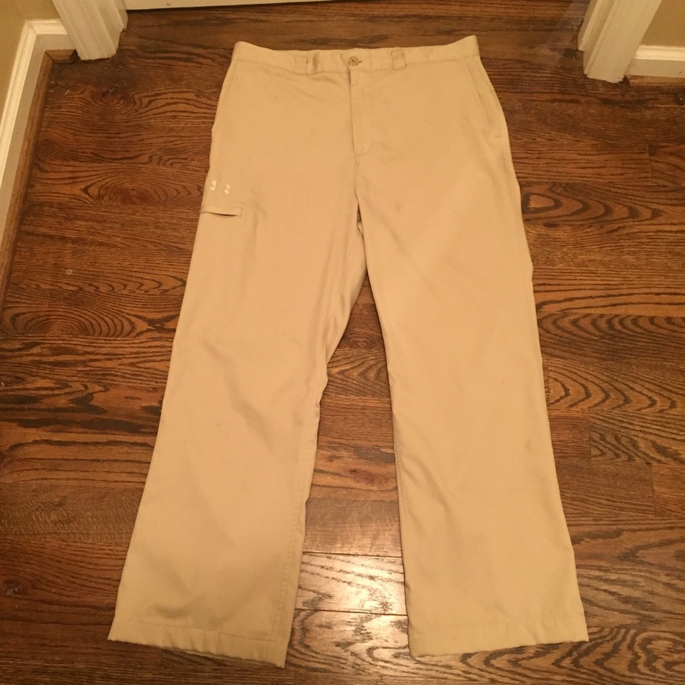 Mens Under Armour Performance Khaki Pants