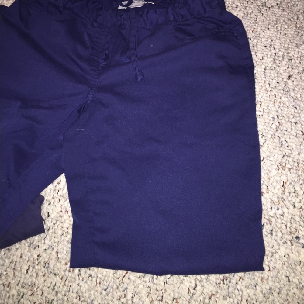Navy Blue Greys Anatomy Scrub Pants