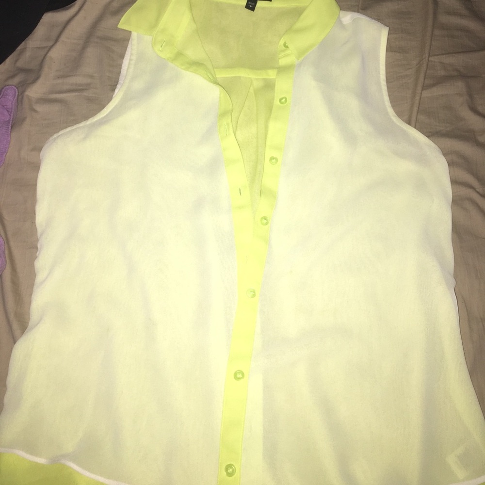 Express sleeveless blouse