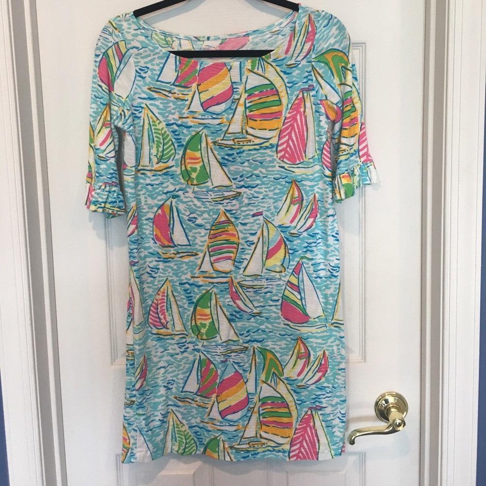 Lilly Pulitzer you gotta regatta somerset dress S