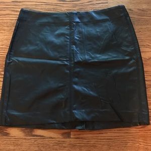 Old Navy "leather" skirt