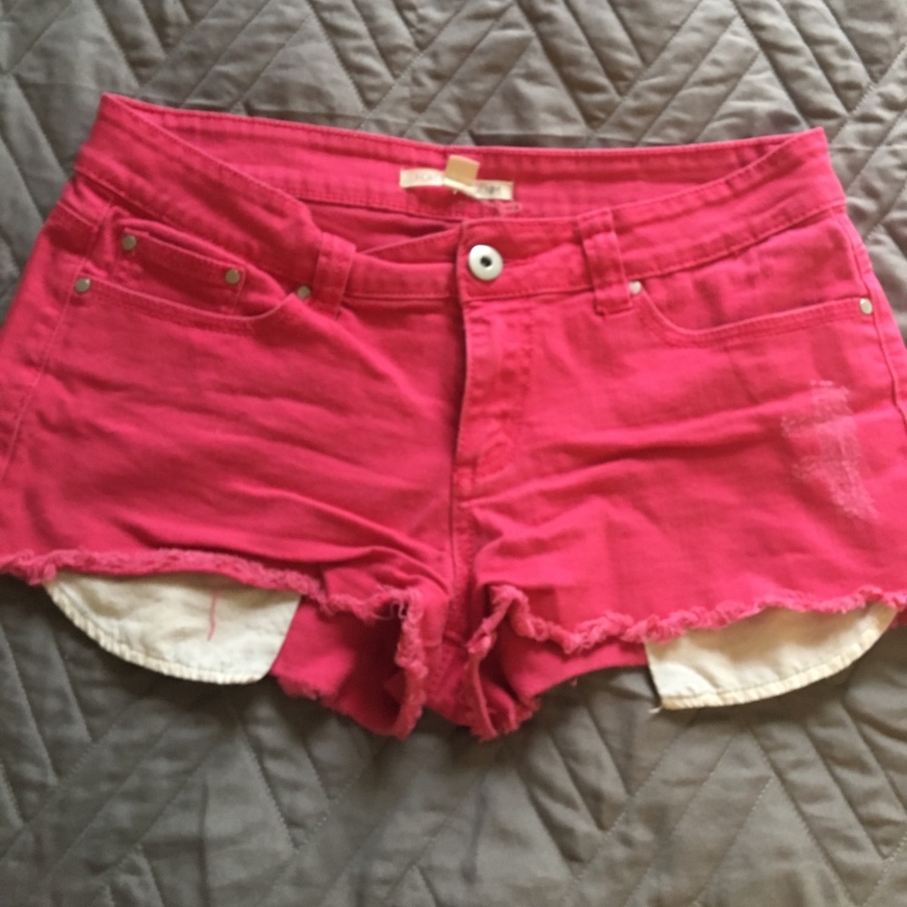 Beautiful deep hot pink shorts