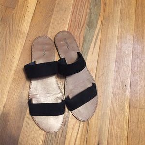 Merona black sandals