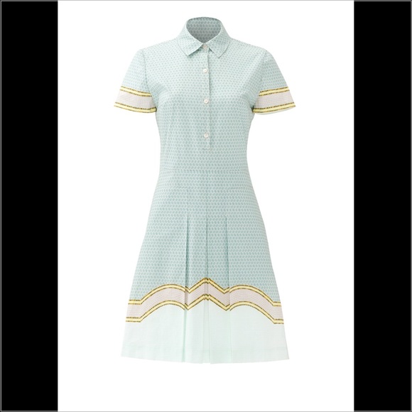 Tory Burch Dresses & Skirts - Tory Burch Pleated Emmy Short Sleeve Dress